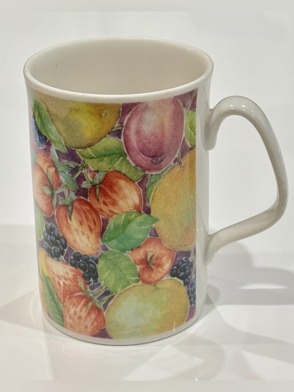 Vintage 1993 Royal Doulton Expressions Country Fruits Mug by B. Hewitt Porcelain